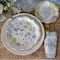 Kate Aspen® Blue Baby Shower Onesie Floral Tableware Set